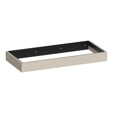 BRAUER Amaze meuble sous-lavabo 100 avec support de suspension intégré beige mat SW1211036