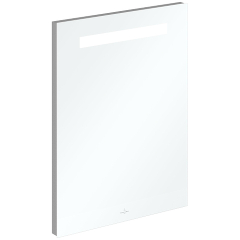Villeroy & Boch More to see one spiegel - met geïntegreerde led verlichting - 45x60cm - inclusief bevestiging - Glass (glans wit) SW454449