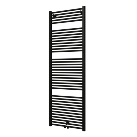 Plieger Palmyra radiateur design horizontal raccordement central 1775x600mm 1019W anthracite métallisé 7252885