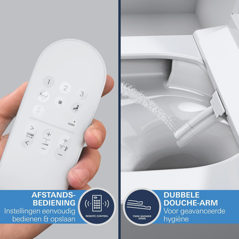GROHE Sensia QuickFix WC lavant – Triple Vortex & HyperClean – blanc brillant SW1129622