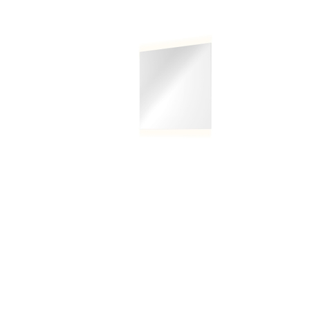 INK PROLINE miroir – 60 x 60 cm – LED indirecte en haut et en bas – aluminium SW353201