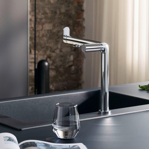 Hansgrohe Aqittura M91 SodaSystem 240, 1jet, starter set chroom SW1567473