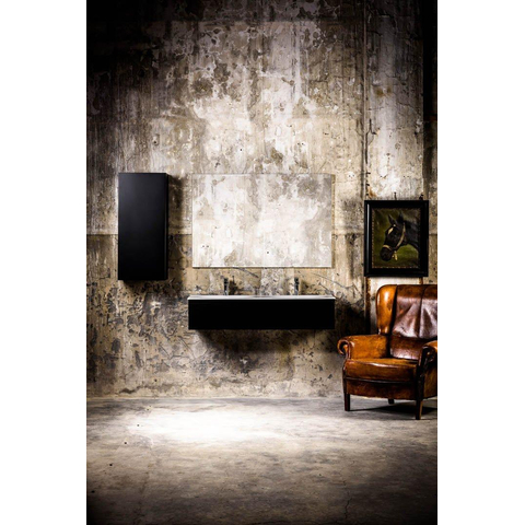 Mondiaz FOGE Meuble sous vasque - 170x45x25cm - 2 tiroirs - softclose - 2 découpes gauche et droite - Oro SW1015643