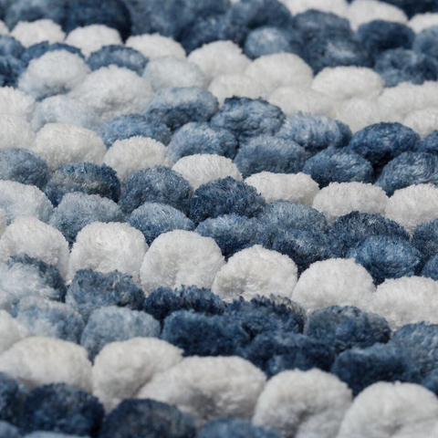 Sealskin Vintage Badmat Polyester 50x80 cm Blauw SW207155