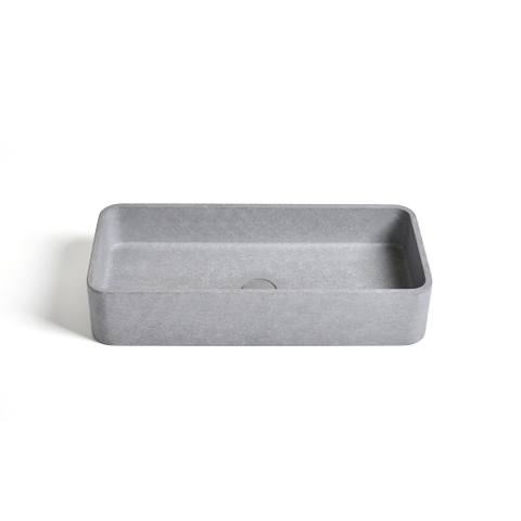 Ideavit Max Waskom 60x28x12cm Beton vierkant Grey SW568407