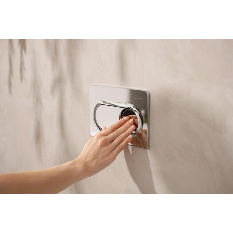 Hansgrohe IFrame Original S Drukplaatvoor - dualflush - chroom SW1413607