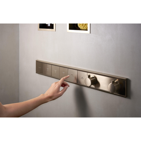 Hansgrohe Rainselect Thermostaat - inbouw - voor 5 functies - geborsteld brons SW918041