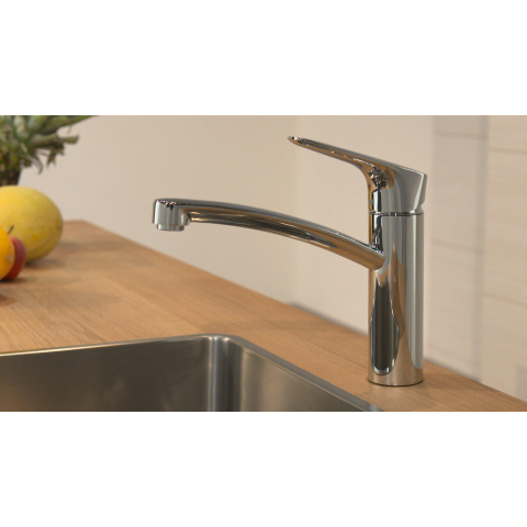 Hansgrohe Logis M31 - keukenmengkraan - eengreeps - ComfortZone - 160 - draaibereik 360° - hoogglans chroom GA53608
