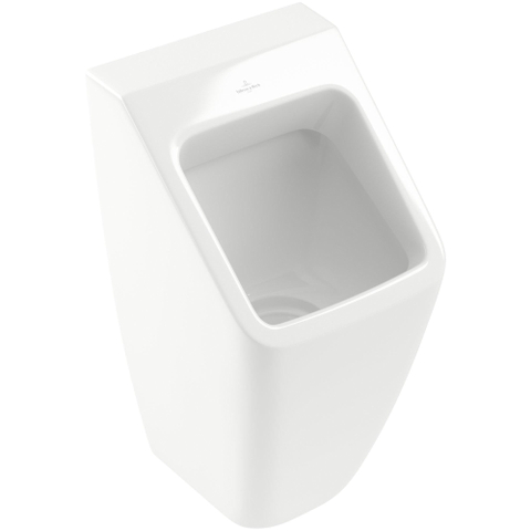 Villeroy & Boch Omnia Architectura Cuvette d’urinoir angulaire avec connexion et évacuation cachées Blanc 0124438