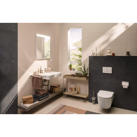 Hansgrohe EluPura Original S WC suspendu 54x36cm - sans rebord - AquaChannel Flush - céramique - blanc brillant SW1164937