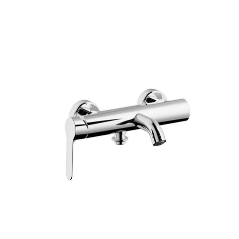 Go By Van Marcke Nero Robinet de baignoire - 25.3cm - apparent - mitigeur - laiton chromé SW656657