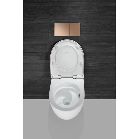 Geberit Acanto hangtoilet – TurboFlush – 36 x 53 cm – met softclose zitting – glans wit SW863784