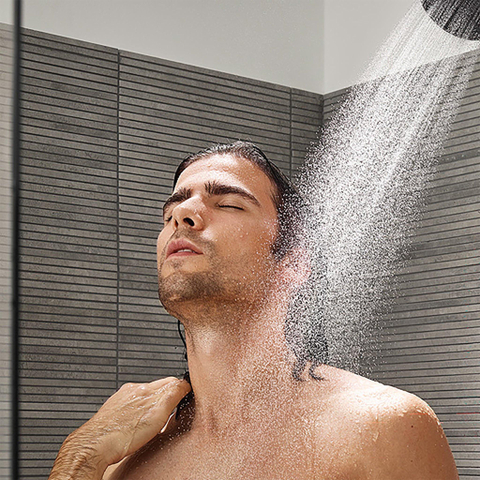 Hansgrohe Pulsify Select S douchette - 10.5cm - relaxation - brushed black chrome (noir) SW1565478