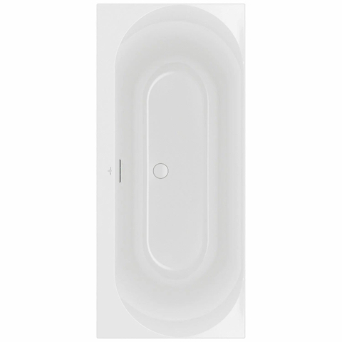 Villeroy & Boch Loop & Friends Loop duobad - 170x75cm rechthoek/binnenbad ovaal acryl - glans wit SW693631