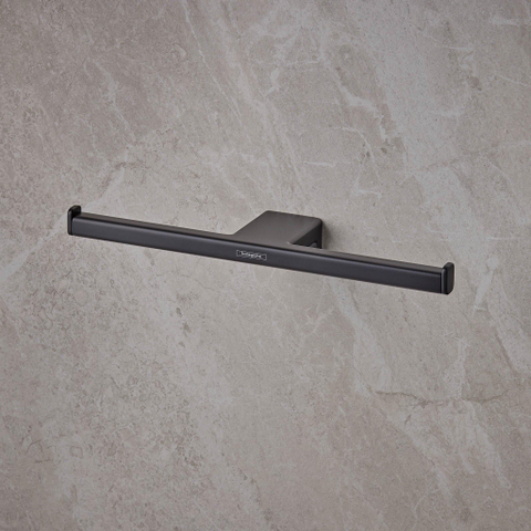 Hansgrohe AddStoris Q closetrolhouder dubbel - mat zwart SW651128