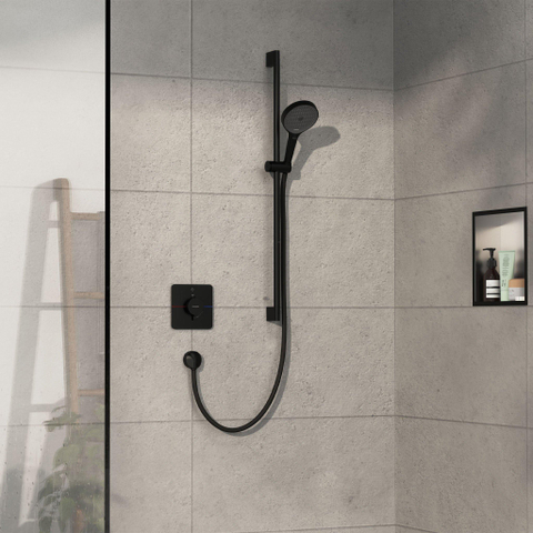 Hansgrohe Showerselect Comfort Q Thermostat encastré pour 1 fonction mat noir SW918031