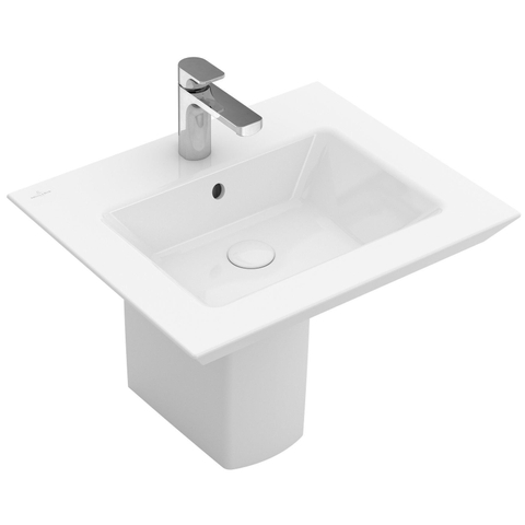 Villeroy & Boch Subway 2.0 Sentique / Subway - 2.0 sifonkap - voor wastafel CeramicPlus - White Alpine (glans wit) GA63364