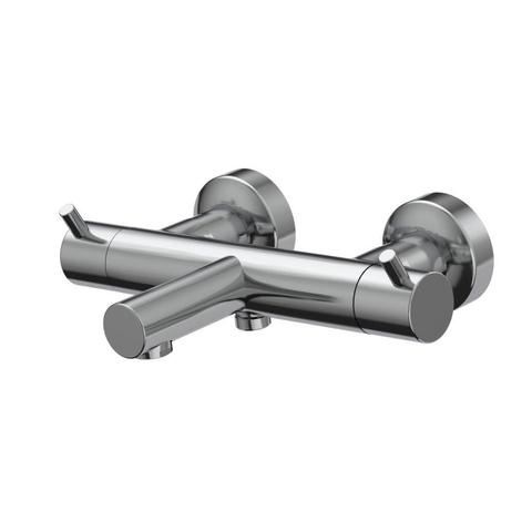 Xenz Duero Robinet de baignoire 27.1cm thermostatique avec inverseur chrome Brillant SW104706