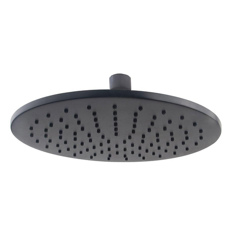 Wiesbaden UniMatch Douche de tête ronde 25 x 0,8 cm mat noir SW647696