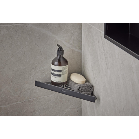Hansgrohe AddStoris Q zeepkorf hoek - mat zwart SW651147