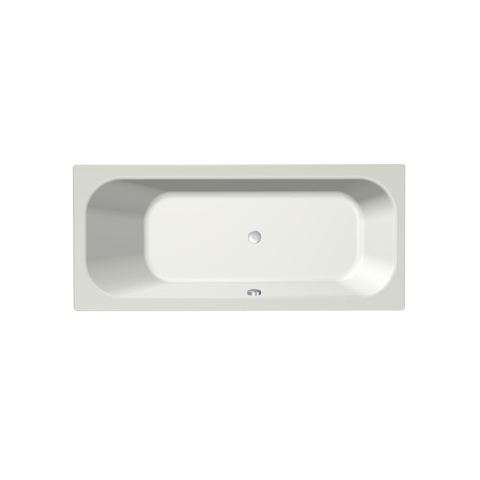 Xenz Aruba Baignoire - 170x75x48 - bonde Centrale - acrylique - blanc mat SW102880