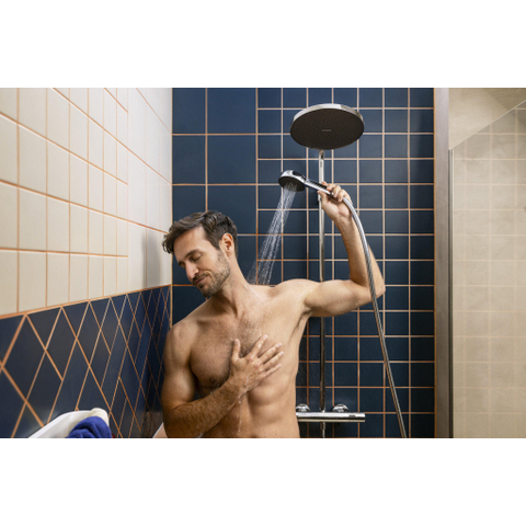 Hansgrohe Activera S - showerpipe - 240 - 1jet - ecosmart+ - met Ecostat Fine Varia - hoogglans chroom SW1388135