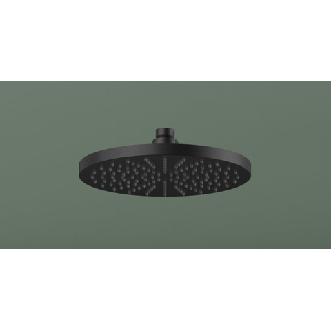 Hotbath Mate Hoofddouche - diameter 20cm - rond - PVD - mat zwart SW1119094