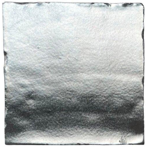 ÉCHANTILLON Terravito Viondo carreau mural - 13x13cm - 10mm - Carré - Argent brillant SW735668