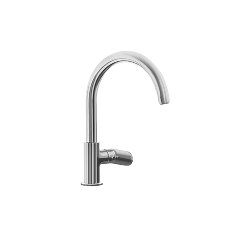 Hansgrohe Vernis blend m35 Eengreeps keukenmengkraan - 210 - 1jet - met draaibare uitloop - hoogglans chroom SW651607