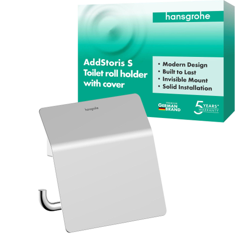 Hansgrohe AddStoris S closetrolhouder klep chroom SW1567160
