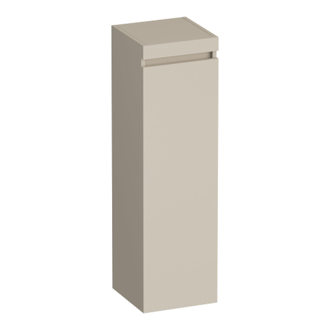 BRAUER Joy badkamerkast - 120x35x35cm - 1 deur - greeploos - linksdraaiend - mat beige OUTLETSTORE STORE45343