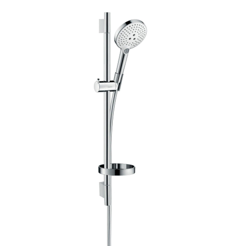 Hansgrohe Raindance Select S Doucheset - 120 - 3jet - met Unica - glijstang 65 cm en zeepschaal - hoogglans chroom GA96535