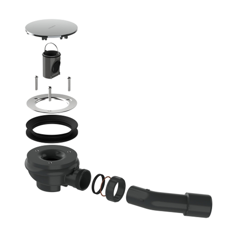 Hansgrohe RainDrain Staro Kleurset - mat wit SW1388116