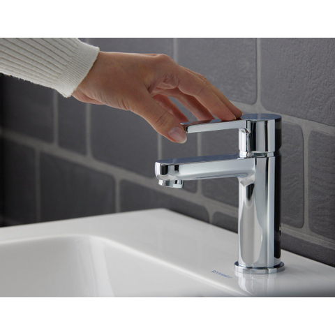 Duravit B.2 Wastafelmengkraan - met waste - s-size - hoogglans chroom SW420710