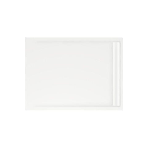 Xenz Easy Tray receveur de douche - 120x90x5cm - acrylique - sans cache-caniveau - blanc SW237553