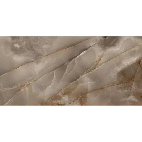 ÉCHANTILLON Ceralto Alabro Vein Carrelage sol et mur 60x120cm 6mm rectifié grès cérame Choco SW912346