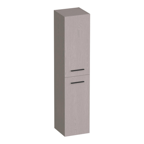 BRAUER Trust badkamerkast - 160x35x35cm - excl. opbouwgrepen met 2 deuren links- of rechtsdraaiend Timber Greige SW1203875