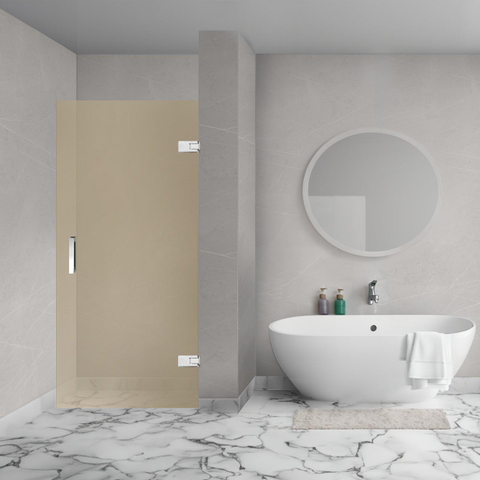 Aqua Vista Galatina Nisdeur - 80x200cm - excl. montageset - champagne glas SW1186364