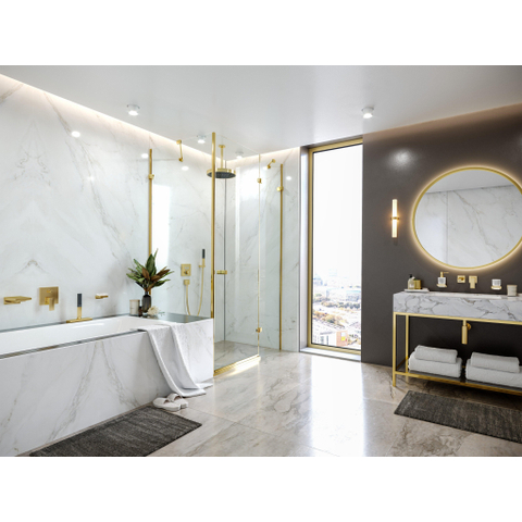 Hansgrohe AddStoris Q zeephouder - met schaal - goud SW651176