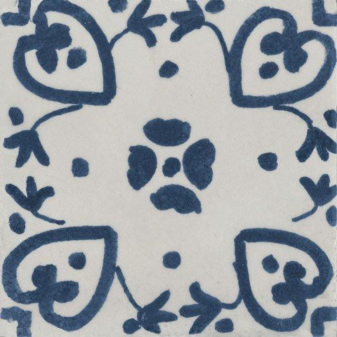 Ceralto Ricordo Marmo Vloertegel - 15x15cm - 10mm - glans - BLU SW1591605