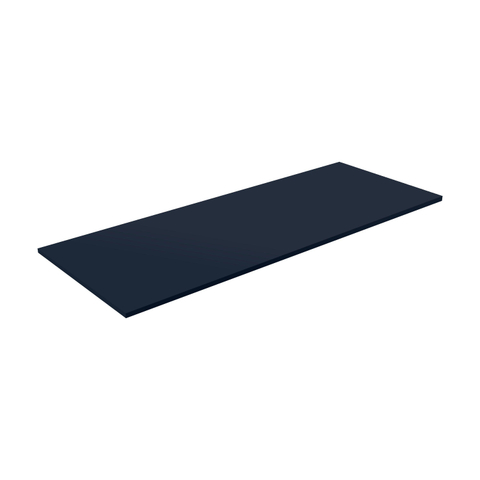 Saniclass Tops Plan de toilette - 120x46x1.2cm - angles droits - bleu marine mat SW1595547