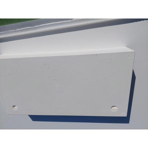 FugaFlow Eccelente Acces Nis Opbouw - 30x90x10cm - solid surface - wit mat SW1587849