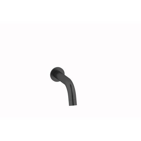 Plieger Roma baduitloop wandmontage 1/2x16.8cm gebosteld zwart chroom SW444454