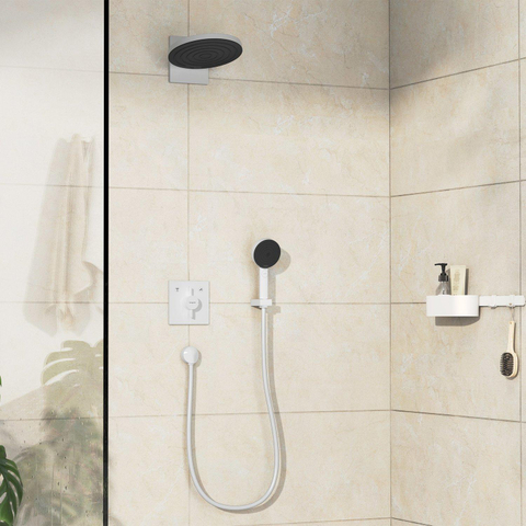 Hansgrohe Duoturn E mitigeur encastré pour 2 fonctions mat blanc SW918600