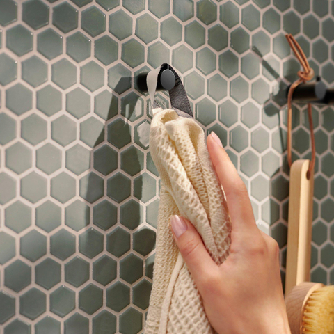 Hansgrohe AddStoris S wandhaakje mat zwart SW1567092