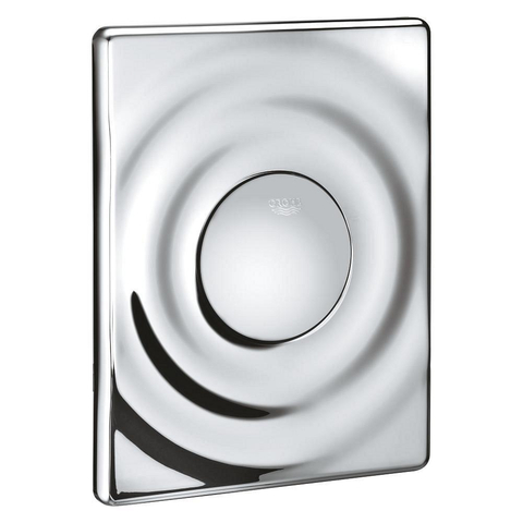Grohe Surf Bedieningsplaat - enkelspoeling - verticaal/horizontaal - chroom 0729136