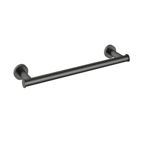 Hotbath &MORE Handdoekstang - 34 cm MBP - PVD - geborsteld zwart SW1246345