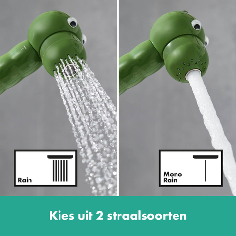 Hansgrohe Jocolino Handdouche - voor kinderen krokodil - 2jet - groen SW651581
