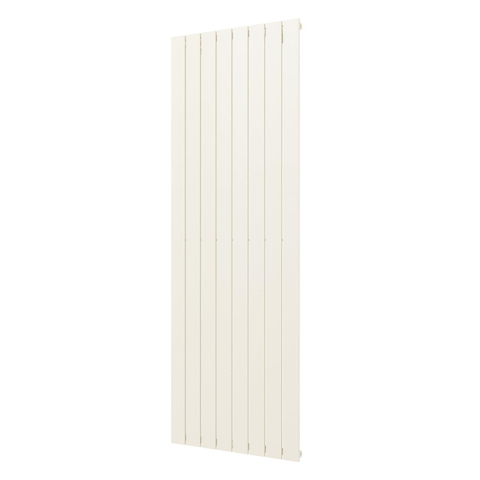 Plieger Cavallino Retto radiateur design vertical simple raccordement central 1800x602mm 1205W pergamon (RAL9001) 7252985