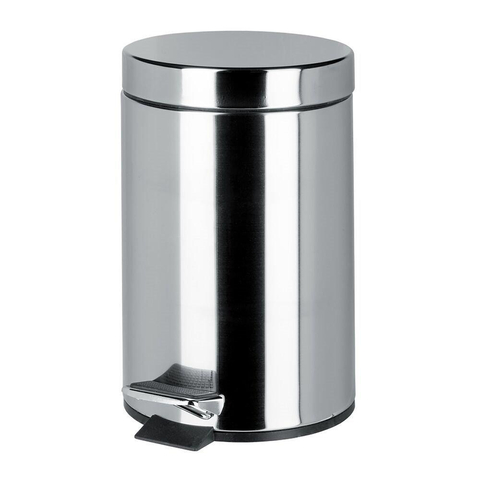 Geesa Hotel Poubelle à pédale autoportante 3 litres Chrome GA56531